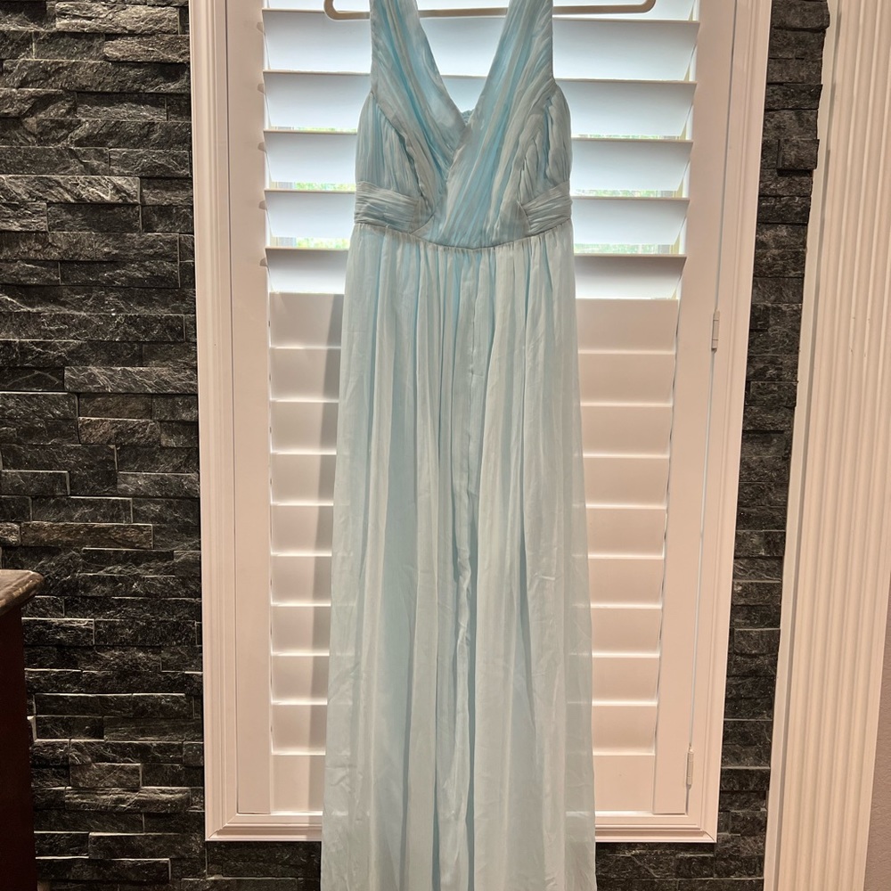 Jessica Simpson- Light blue materinty dress size Small.